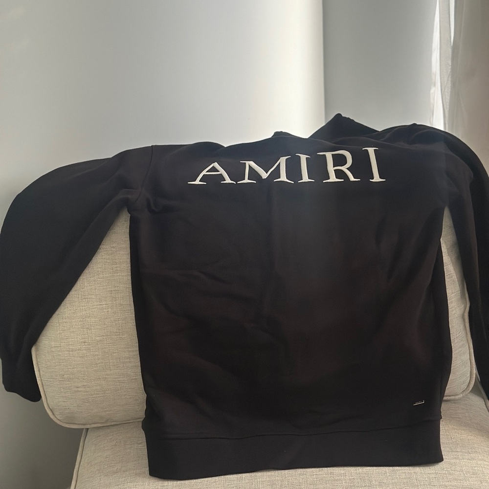 AMIRI Black Sweatshirt